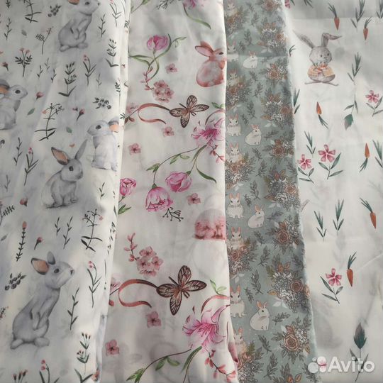 Ткань сатин хлопок