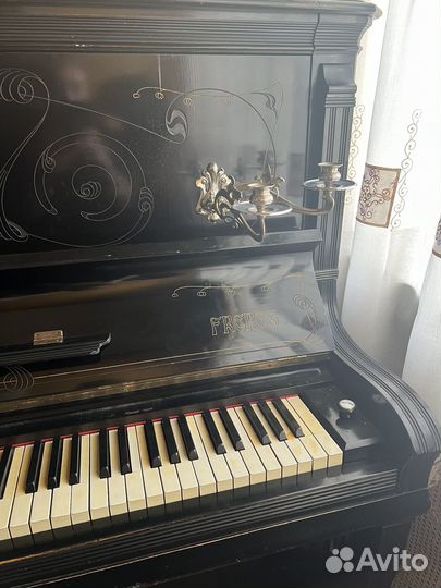Антикварное пианино Diederichs Freres