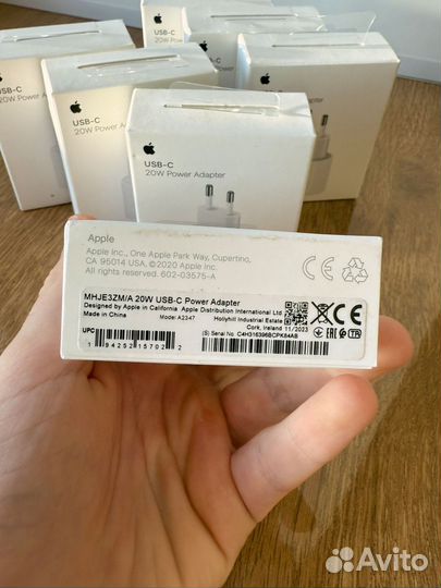 Адаптер для iPhone 20w новый оригинальный