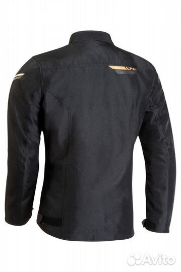 Motorradjacke Ixon Slash Schwarz-Gold Damen Gold, Schwarz