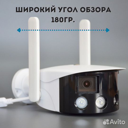 Камера видеонаблюдения wifi уличная