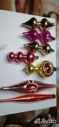 Игрушки ёлочные СССР