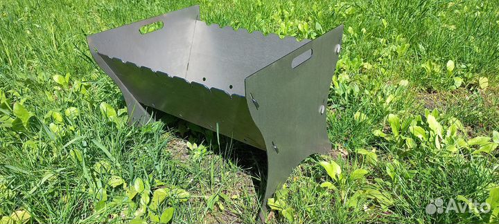 Мангал разборный стальной 2 мм