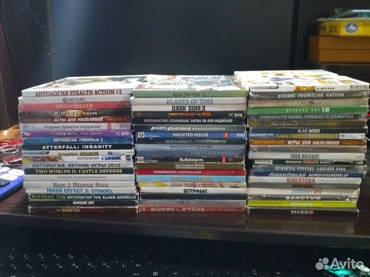 Игровые диски на пк и DVD (описание)