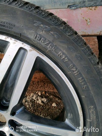 R17 Pirelli Winter SnowControl III 195/55, PCD 5x120 DIA 72.6