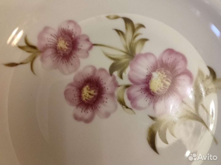 Тарелка фарфор гдр Kahla Германия