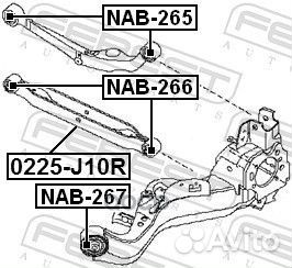 Сайлентблок рычага nissan qashqai 06/X-trail T