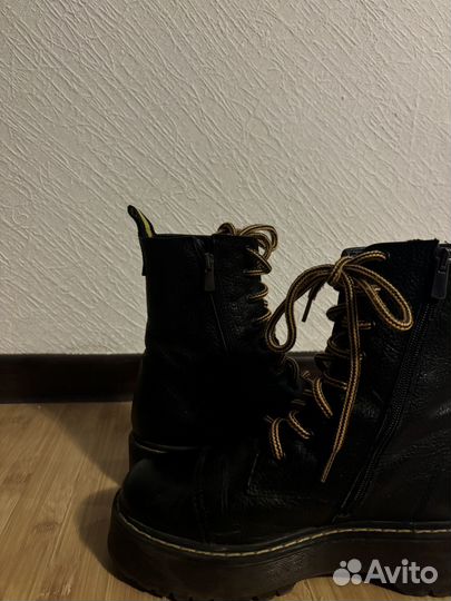 Ботинки женские 38 размер натуральная кожа