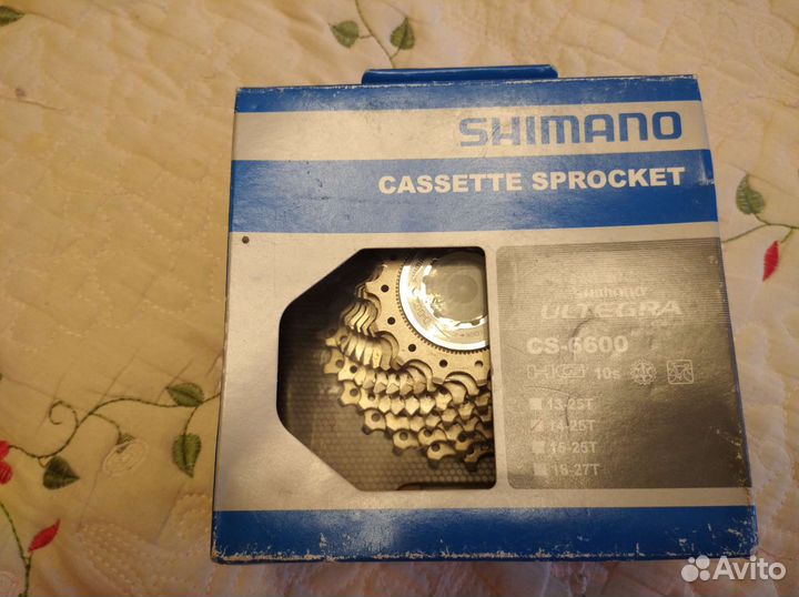Кассета Shimano ultegra cs-6600 10 скоростей