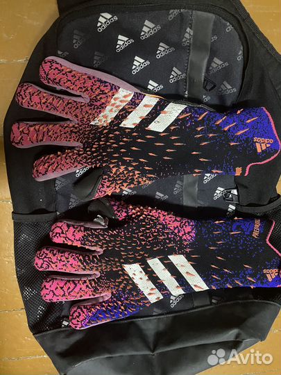 Adidas predator вратарские перчатки