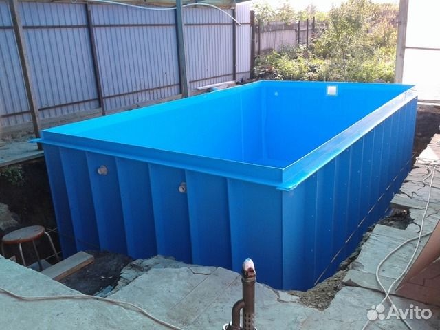 Бассейн из полипропилена