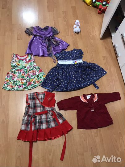 Вещи для девочки от 1 года до 4 лет
