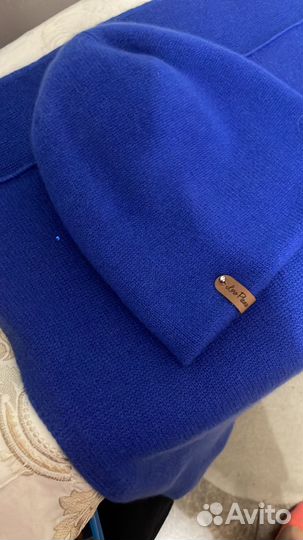 Комплект шапка и шарф из кашемира