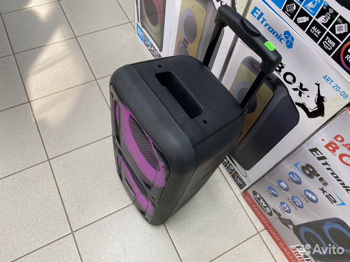 Колонка ElTronic 20-07 + 2 микрофона