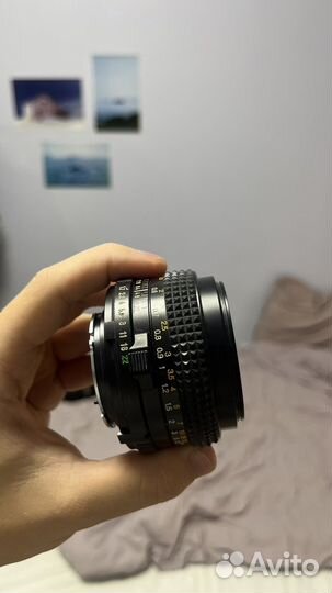 Объектив minolta md 50 1.7