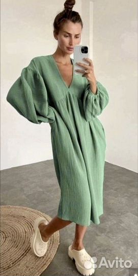 Платье из муслина