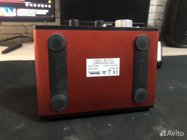 Внешняя звуковая карта Focusrite Scarlett Solo 2nd