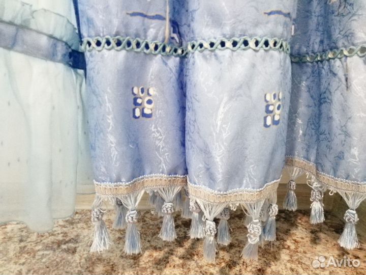 Шторы и тюль в комплекте