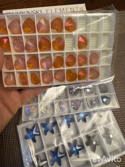 Swarovski подвески сваровски 6228, 6039, 6016