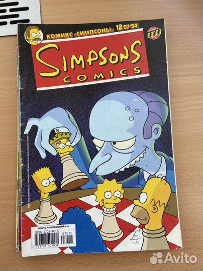 Комиксы Симпсоны