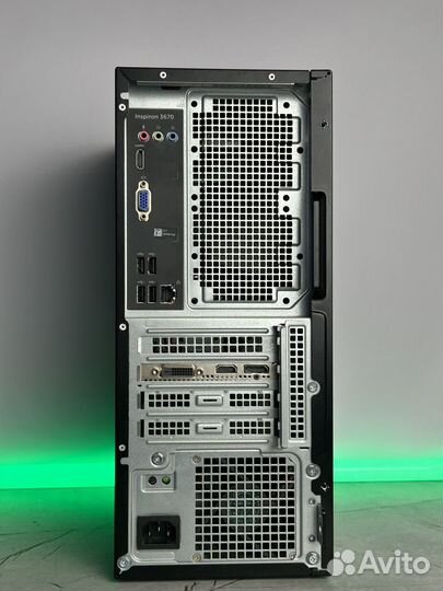 Игровой Пк i3 8100 + GTX 1050 Ti + 8GB DDR4 + SSD