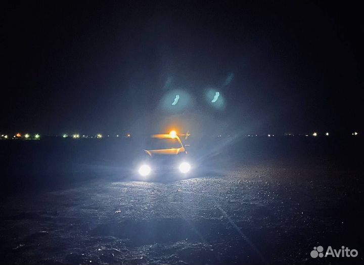 Мигалка светодиодная оранжевая 12/24V