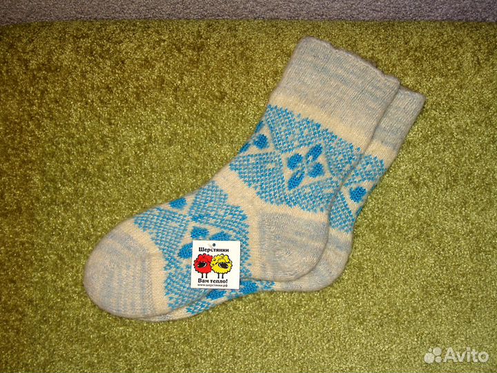 Носки шерстяные (новые) женские
