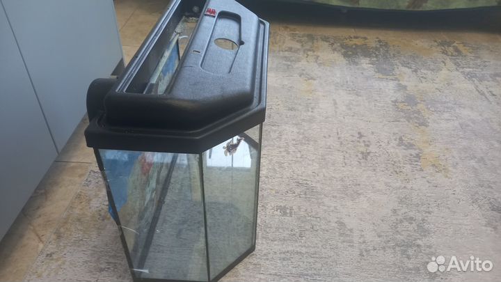 Панорамный аквариум 60л