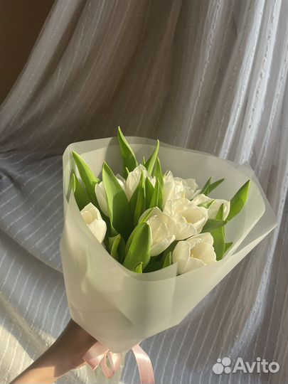 Букет из тюльпанов