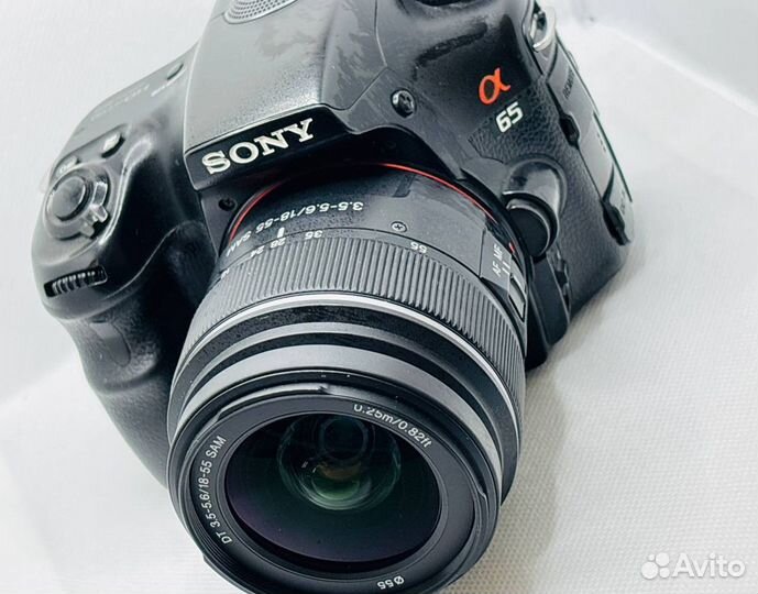 Фотоаппарат Sony Alpha 65 (SLT-A65) 18-55 mm