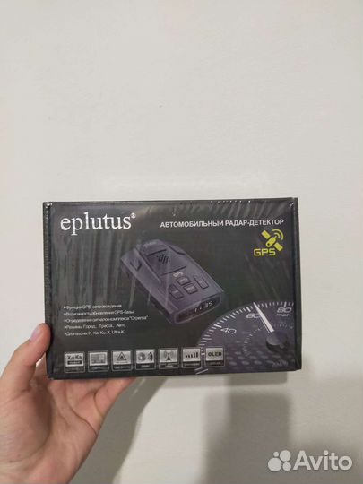 Радар детектор c GPS Eplutus RD-536