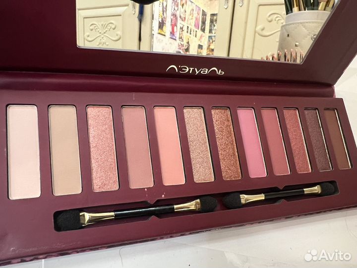 Тени для век smokey cherry eyes Л'етуаль оригинал