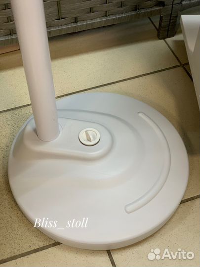 Лампа лупа напольная с большой линзой 12 см