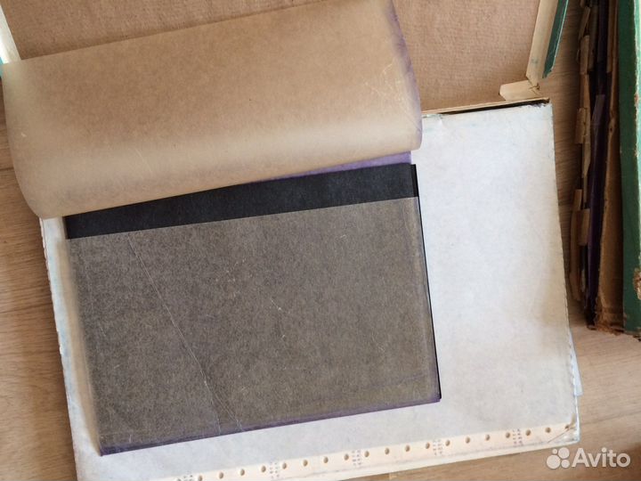 Копировальная цветная бумага Советского периода