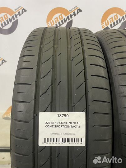Continental ContiSportContact 5 225/45 R19