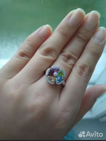 Колечко серебро