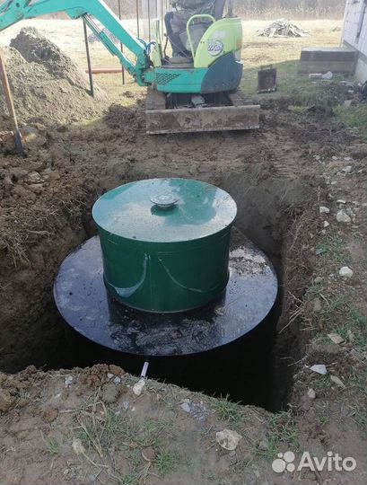 Установка канализации септик под ключ