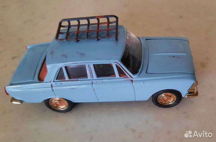 Машинка СССР Москвич 412 винтаж