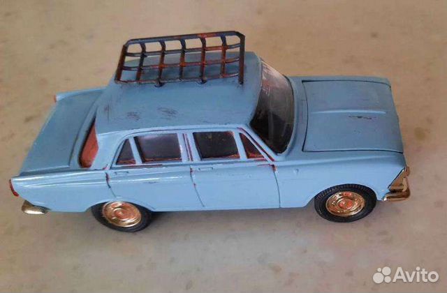 Машинка СССР Москвич 412 винтаж