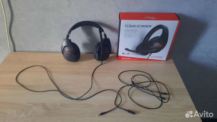 Игровые наушники hyperx