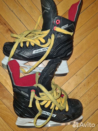 Хоккейные коньки bauer 37.5