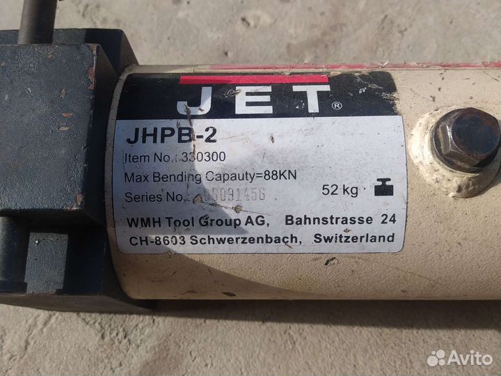 Гидроцилиндр прес трубогиб JET