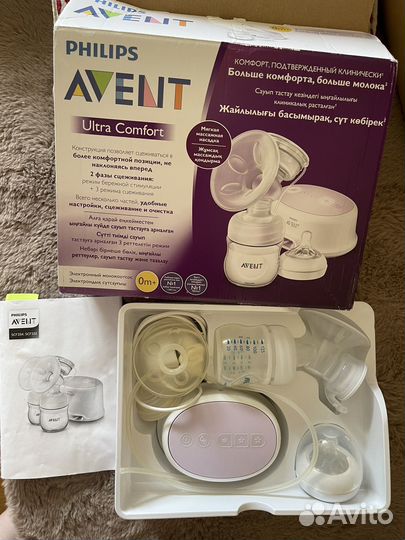 Молокоотсос электрический philips avent