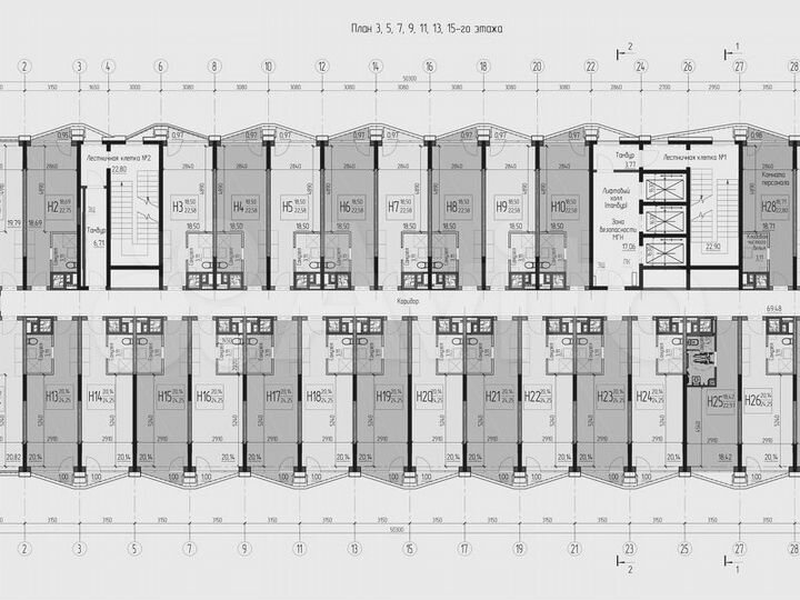 1-к. квартира, 24 м², 3/16 эт.