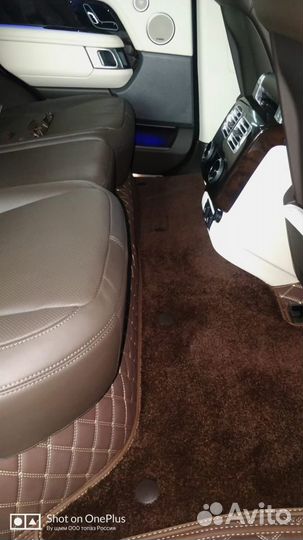 Коврики 3д из экокожи Range Rover Vogue
