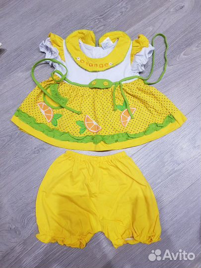 Вещи для Девочки пакетом р.80 год