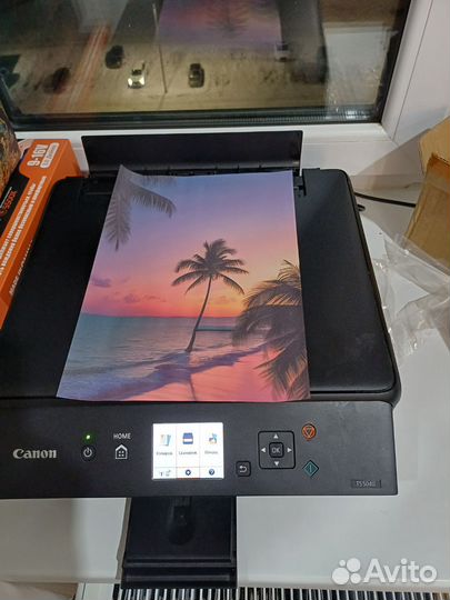 Цветной струйный принтер canon ts5040
