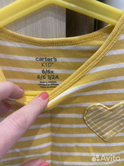 Футболка Carters 6T