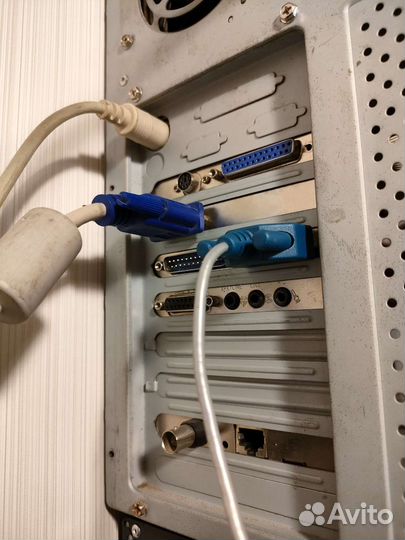 Ретро винтаж пк Intel Pentium III; MMX/ж/д 6,4Gb