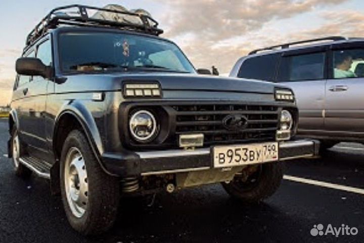 Светодиодные фары на Ниву (Надфарники/Подфарники)